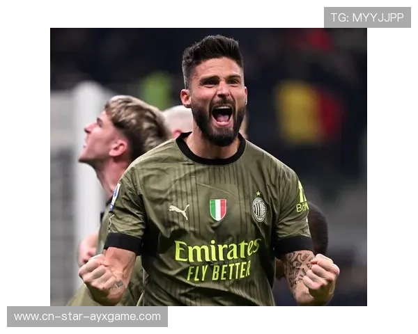 AC米兰吉鲁门前争顶完成破门